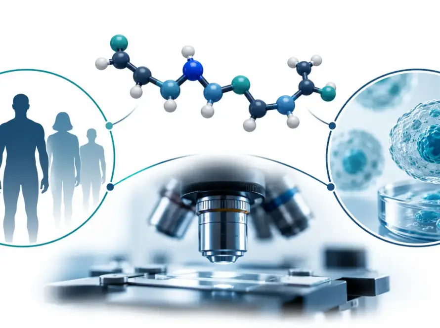 Illustration for a review of preclinical KPV peptide research