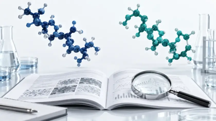 Illustration accompanying the Selank and Semax research comparison